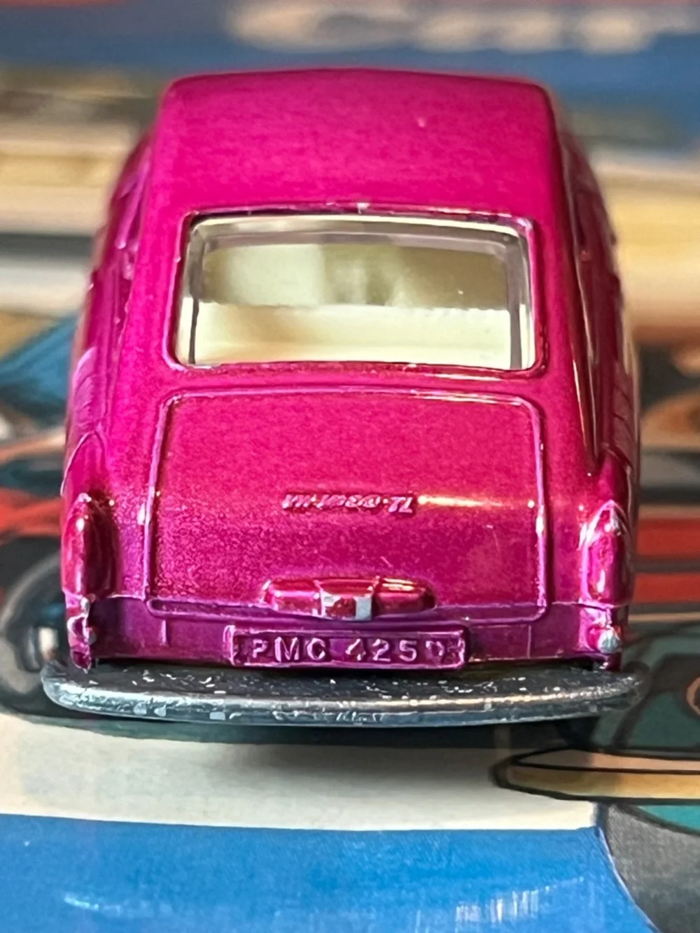 Vintage Matchbox Superfast No. 67 Volkswagen 1600 TL Purple Pink Lesney England